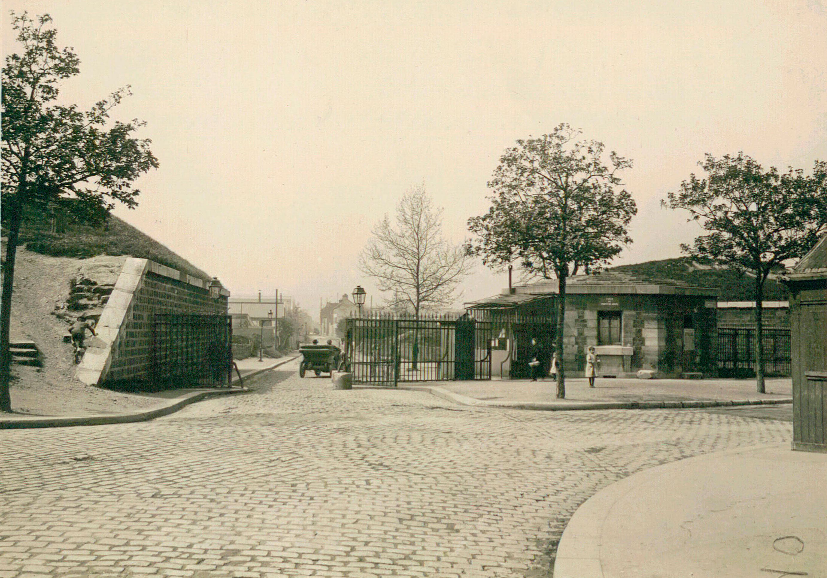 Porte du Point du jour, XVIe