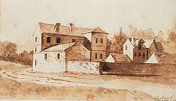 Village de La Chapelle près Paris, 1786