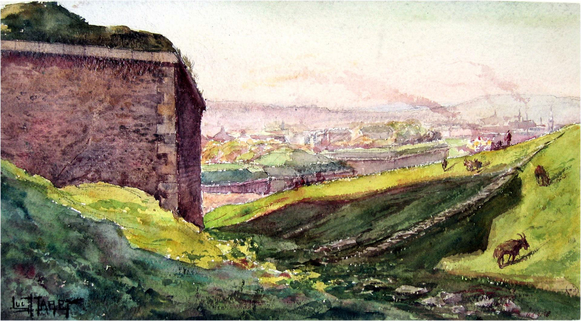 Fortifications, Lucien-Gilbert Darpy, 1919