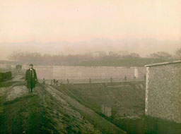 340-Maison-Blanche - Porte de Gentilly - Vue prise de l'actuel Stade Charléty vers l'actuelle Fondation Maison du Maroc - vers Paris (13e)