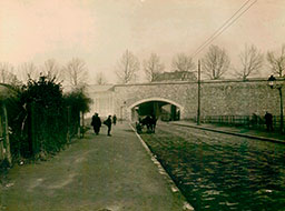 349-Maison-Blanche - Poterne des Peupliers (vestiges) - vers Paris (13e)