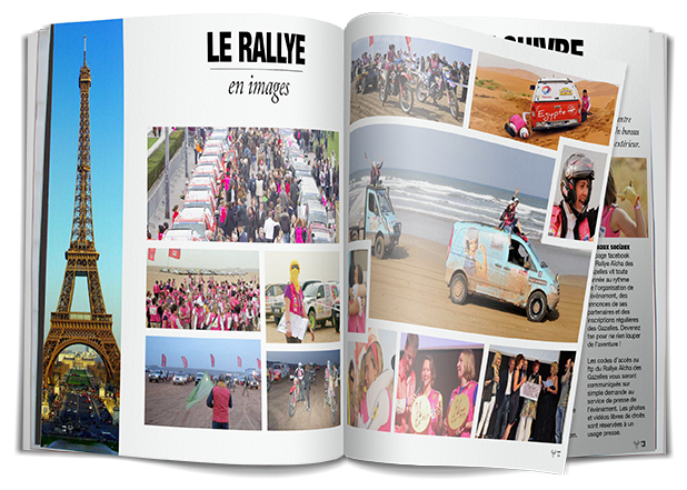 Double page Le rallye en images