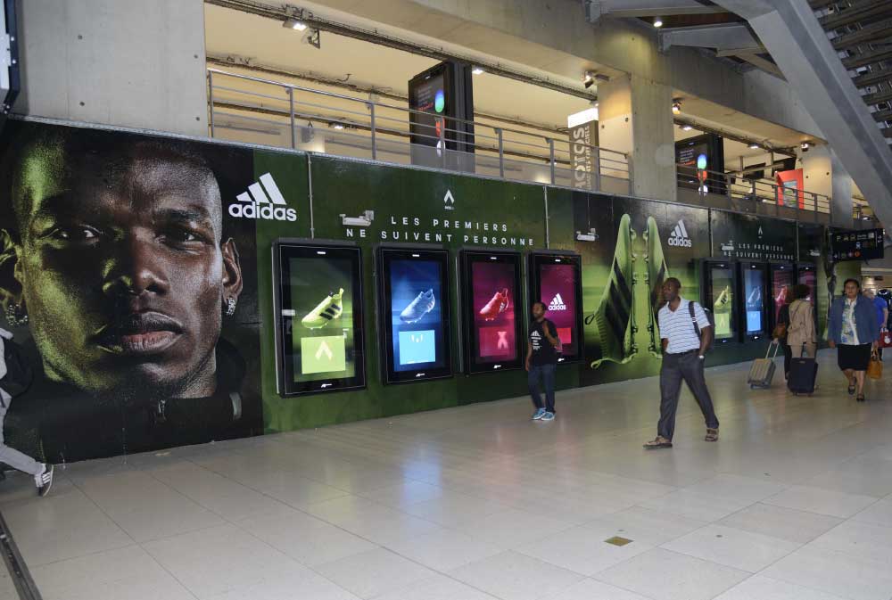 Digiwall - Gare du Nord