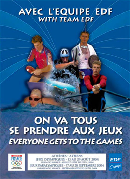 Couverture du dossier de presse des Jeux Paralympiques d'Athènes